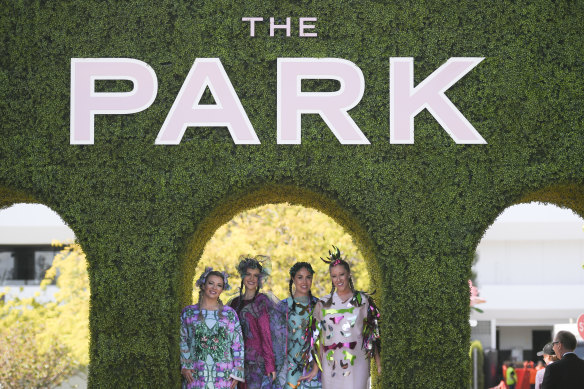 The Park entertainment zone at Flemington Racecourse will keep punters engaged away from the turf.