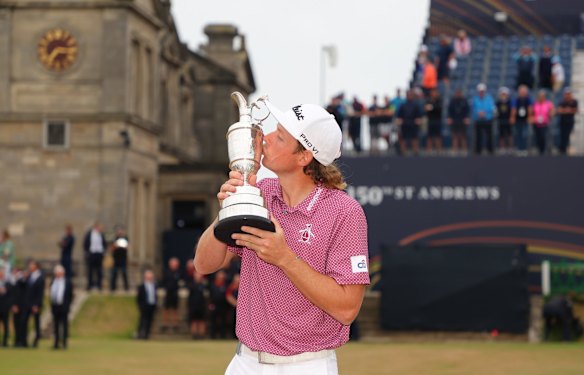 Australian Cameron Smith has reportedly just signed a massive deal to join the rebel competition. The freshly minted British Open champion avoided questions at his winners press conference.