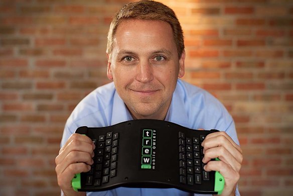 TrewGRIP 'rear-type' keyboard.