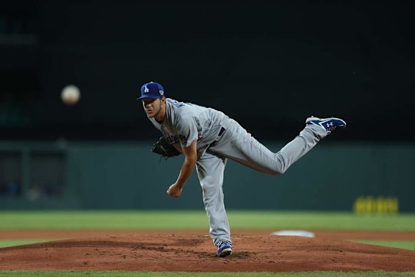 Dodgers pitcher Clayton Kershaw.