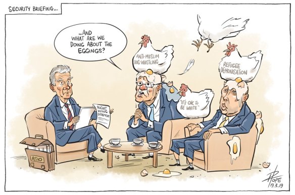 The Canberra Times editorial cartoon for Tuesday, March 19, 2019.