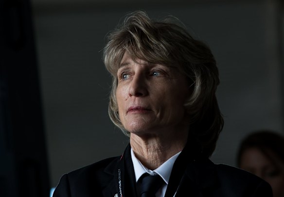 Sharelle Quinn, Qantas' first female captain, was one of two pilots flying the airline's last 747 to the US on Wednesday, July 22. 