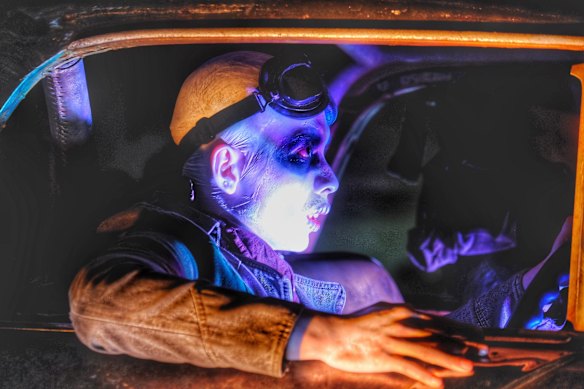 The Mad Max performance was inspired by the 2015 Mad Max film. 