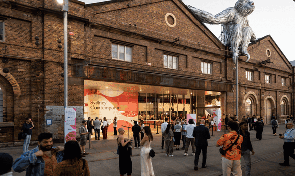 Sydney Contemporary, bring a friend for free.