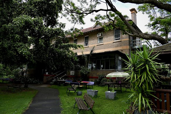 The alcohol and drug rehabilitation facilities of WHO (We Help Ourselves) within the confines of Callan Park in Roselle. The extensive gardens and areas are utilised by patients for their therapy and healing.