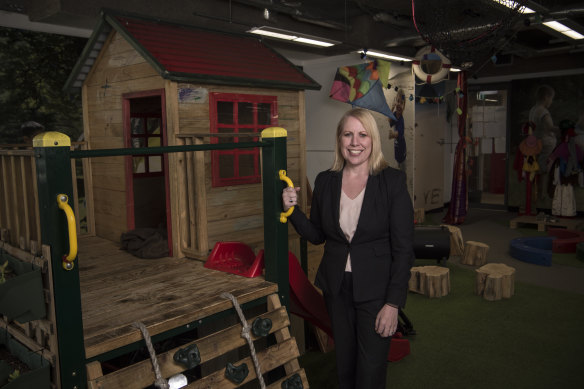 The Hills Shire mayor Michelle Byrne wants childcare centres built in appropriate locations.