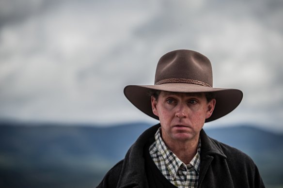 Meeting of Cotter family with Ngambri elder and family descendant Paul House. as a prelude to launch of book ''Cotter'' by Canberra author Richard Begbie. Descendant Garrett Cotter, Liam Cotter, great- great-grandson.