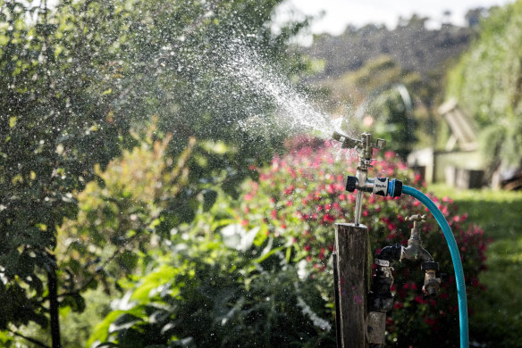 The best way to water will depend on the the type of garden you have