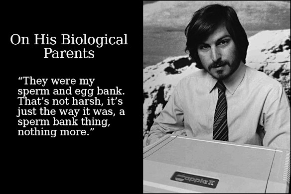 Steve Jobs in his own words.