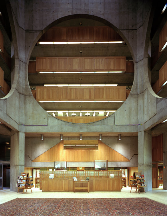 Phillips Exeter Library, Exeter, New Hampshire.