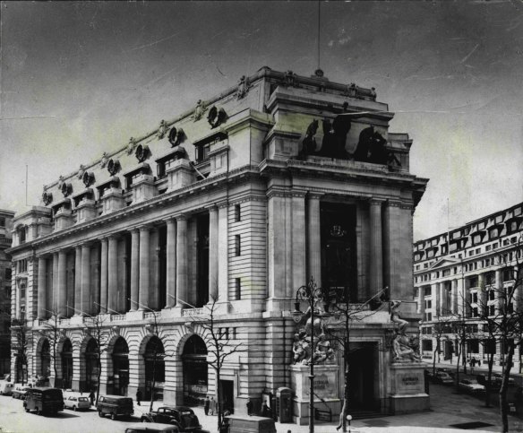 Australia House in London, pictured in 1963.