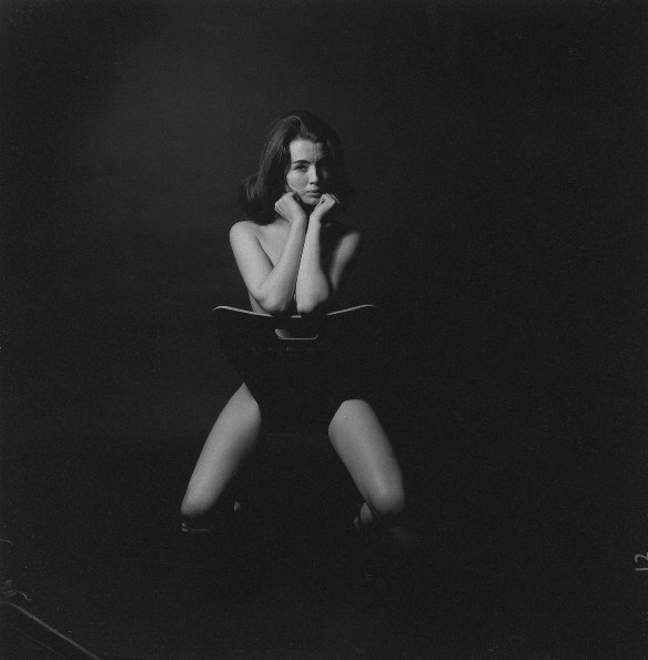 Christine Keeler, 1963, in the famous Lewis Morley photograph.
