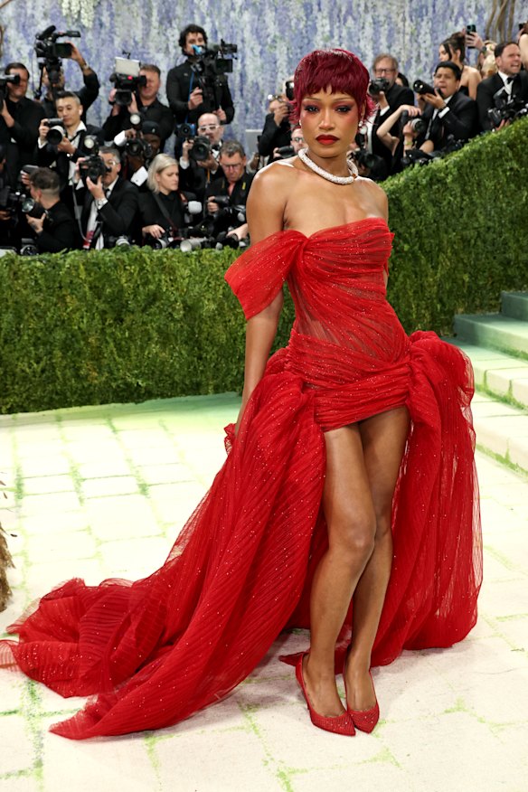 Keke Palmer in Prabal Gurung.