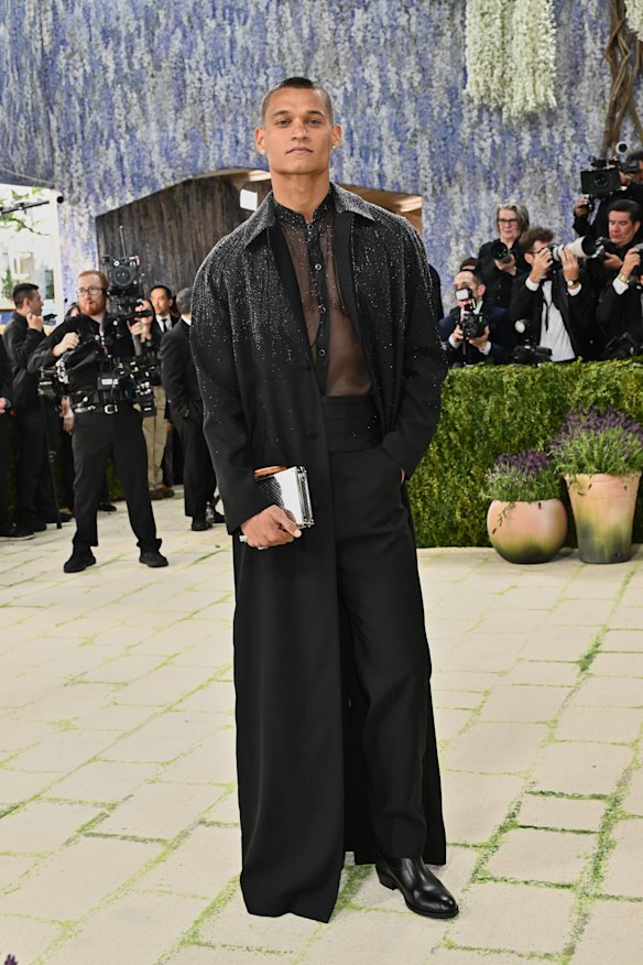 Tyriq Withers in Louis Vuitton.