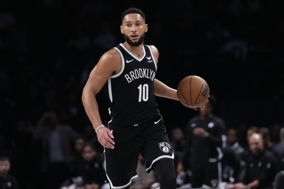 Sidelined: Nets’ playmaker Ben Simmons has a nerve issue, and is having treatment on his back and hip.