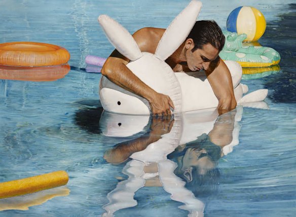 The Archibald Prize 2013 Michael Zavros, Bad Dad Oil on canvas 110 x 150cm