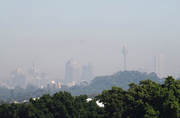 The view from Queens Park.