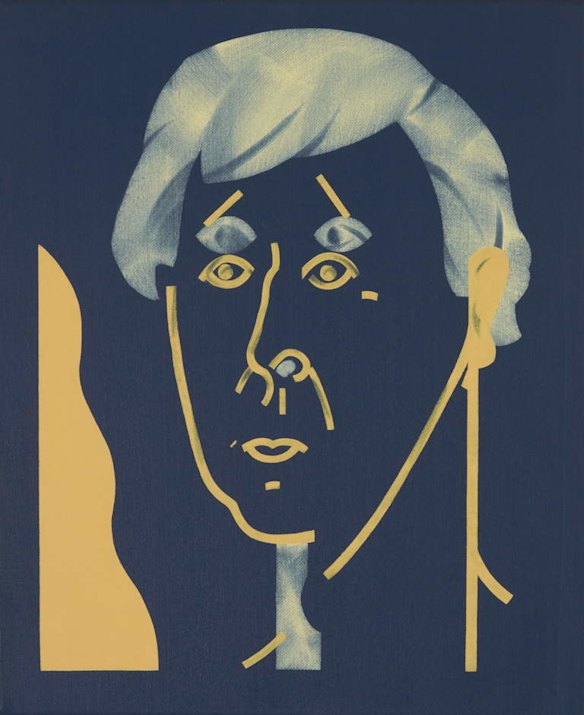 The Archibald Prize 2013 Mitch Cairns, Self portrait Oil on linen  49 x 59cm