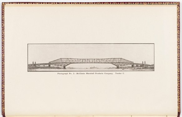 Alternate Bridge design by McClintic Marshall Products Company, Tender C