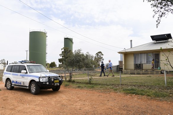 Sharon Shrestha with her cousin Saira Gurung and Aunt Kalpana Gurung playing out the front of an apartment block in Campsie. Their Childcare centre is closed due to COVID positive cases.