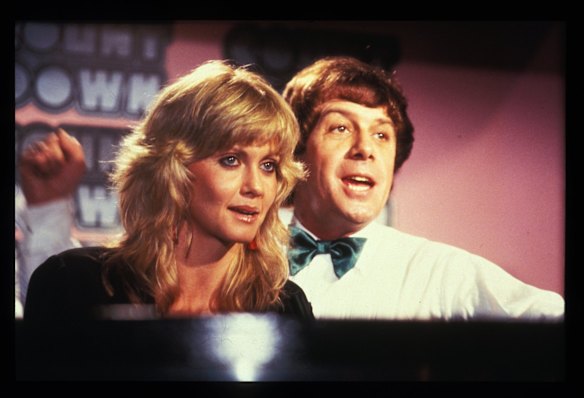 Olivia Newton-John and Molly Meldrum on Countdown.