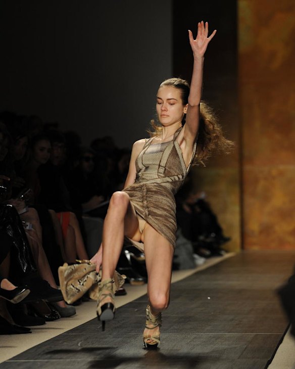 Fashion runway mishaps