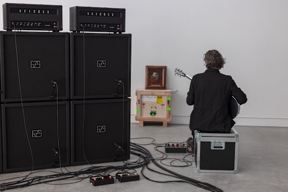 DESASTRES by Marco Fusinato has made its debut in the Australia Pavilion in the Giardini della Biennale at the 59th Venice Biennale.