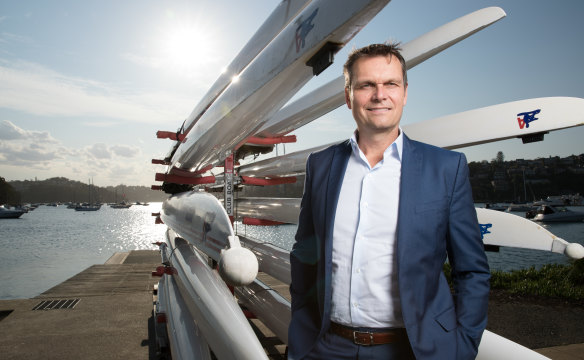 Janusz Hooker, pictured at Mosman Rowing Club, said the population of Sydney and Melbourne would continue to grow because both cities were “such attractive places for people to live”.