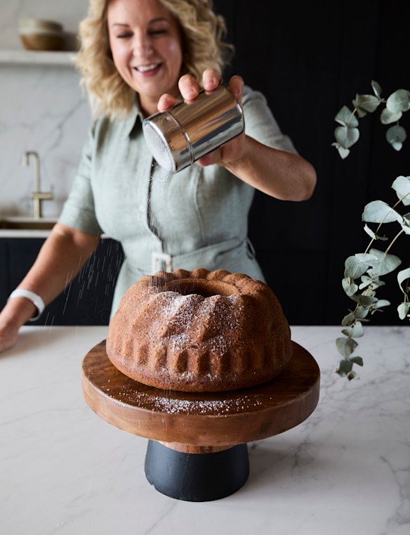 Tibballs, who was recently honoured by the French Ministry of Agriculture in
recognition of her contribution to global gastronomy, in the home’s kitchen.