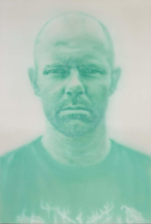 The Archibald Prize 2013 Fiona Lowry, Shaun Gladwell Acrylic on canvas  76.5 x 112cm