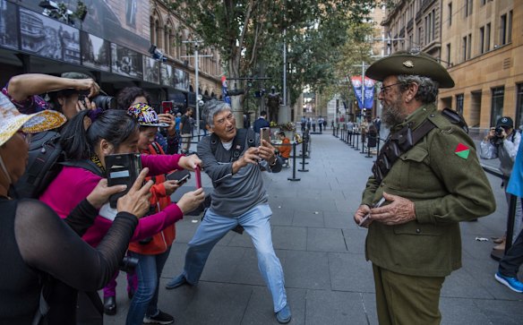 Anzac Day March, Sydney.