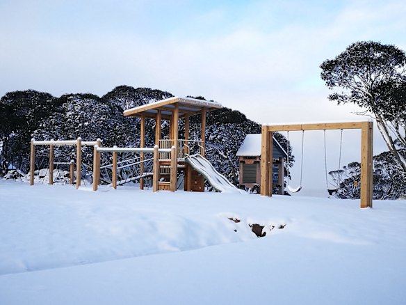 Snow at Mount Hotham.