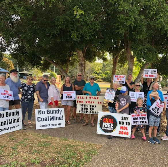 The plan was opposed by a group calling itself Coal Free Bundaberg.