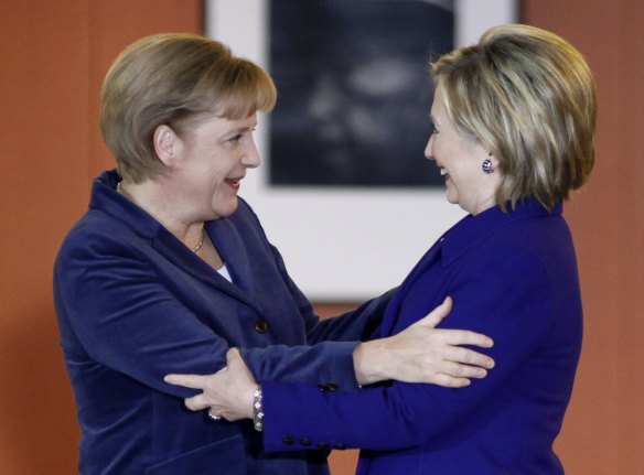 Former German Chancellor Angela Merkel and former US Secretary of State Hillary Clinton have both had the Medusa treatment.