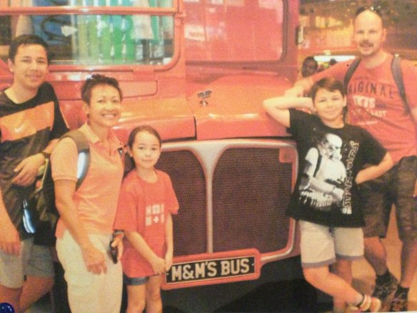 Shaliza Zain Dewa, her husband Johannes van den Hende and their three children Piers, Marnix and Margaux who were killed on board flight MH17.