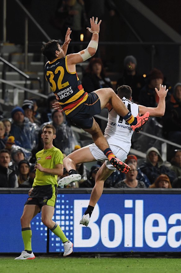 Darcy Fogarty flies high.