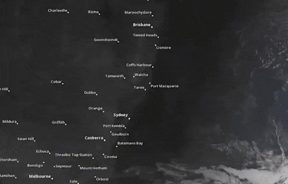 Smoky conditions are continuing across many areas today.