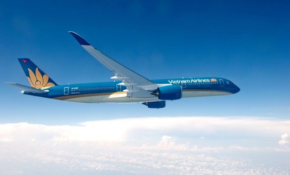 Vietnam Airlines receives its first Airbus A350 XWB jet