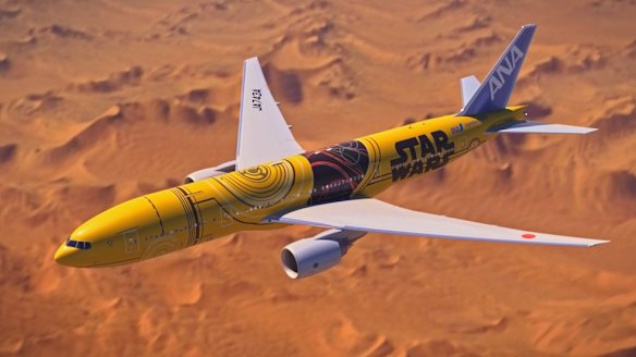 Star Wars R2D2 jet: Japan's All Nippon Airways unveils first Star