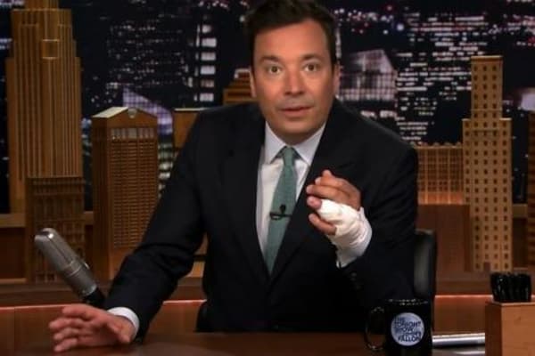 Jimmy Fallon reveals nearly losing a finger in ring ... Jimmy Fallon reveals nearly losing a finger in ring ...