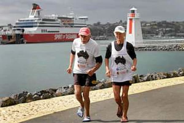 Couple run 365 marathons in a year