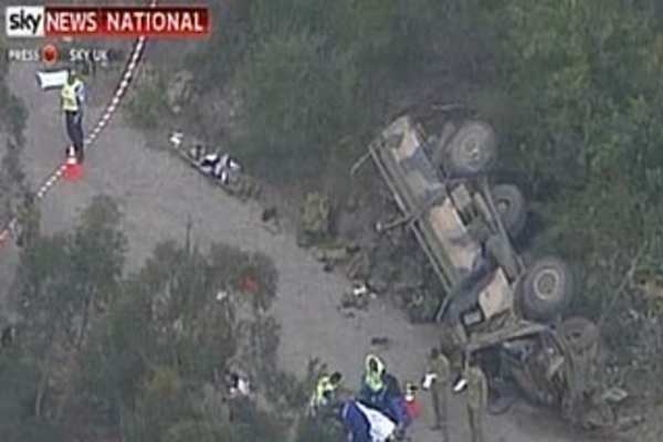 Speed may be to blame for 'horrific' army crash that injured 18
