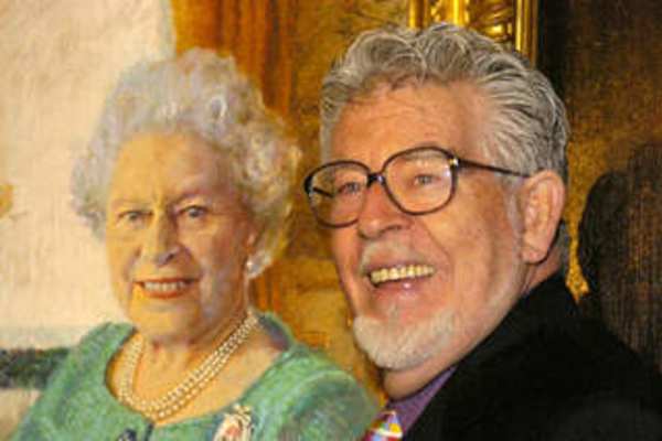 Rolf Harris's Queen portrait 'missing'