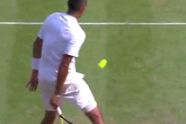 The Nick Kyrgios miracle shot