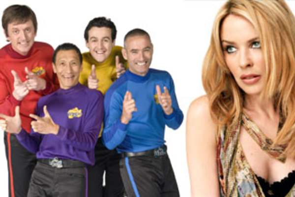 Wiggles, Kylie to be inducted into ARIA's Hall of Fame