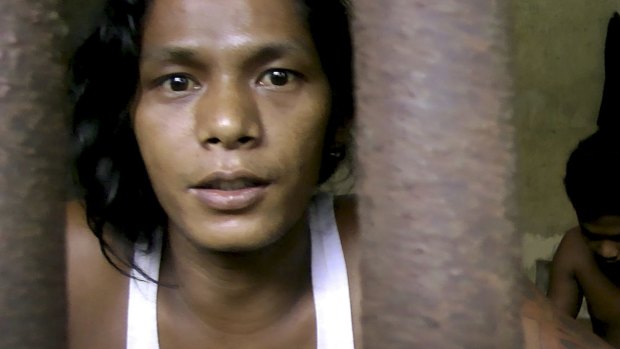 Kyaw Naing, a migrant fisherman from Myanmar, who was enslaved in the Indonesian seafood industry.
