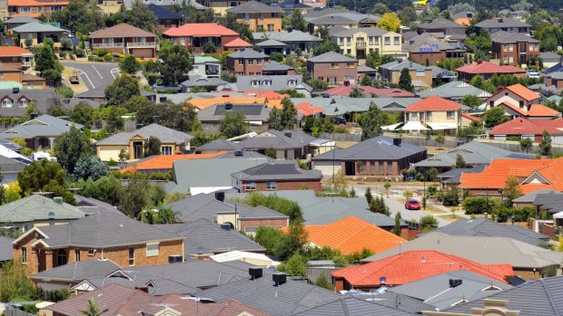 Surprisingly apartment prices fell only 3.5 per cent, performing better than houses.