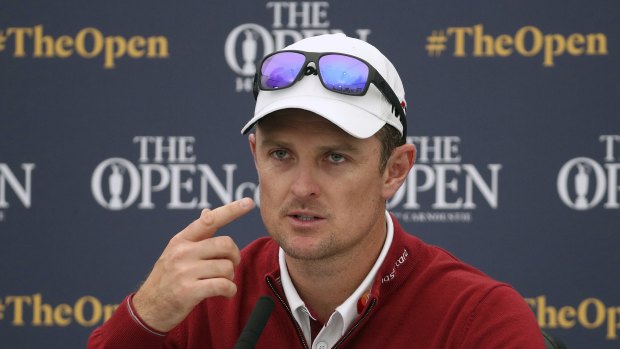"I'm kind of comfortable with how bad my record's been here": Justin Rose.