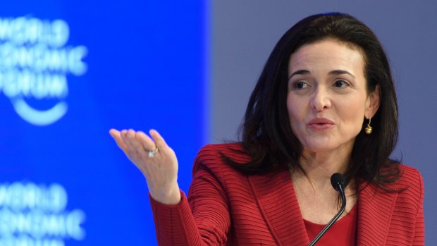 Facebook COO Sheryl Sandberg says Mark Zuckerberg is the right person to lead the company. 