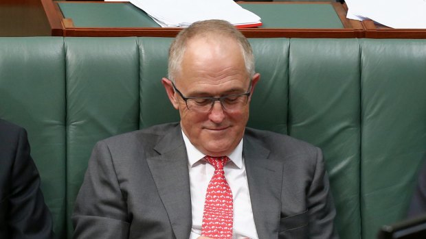 Communications Minister Malcolm Turnbull during question time on Thursday.